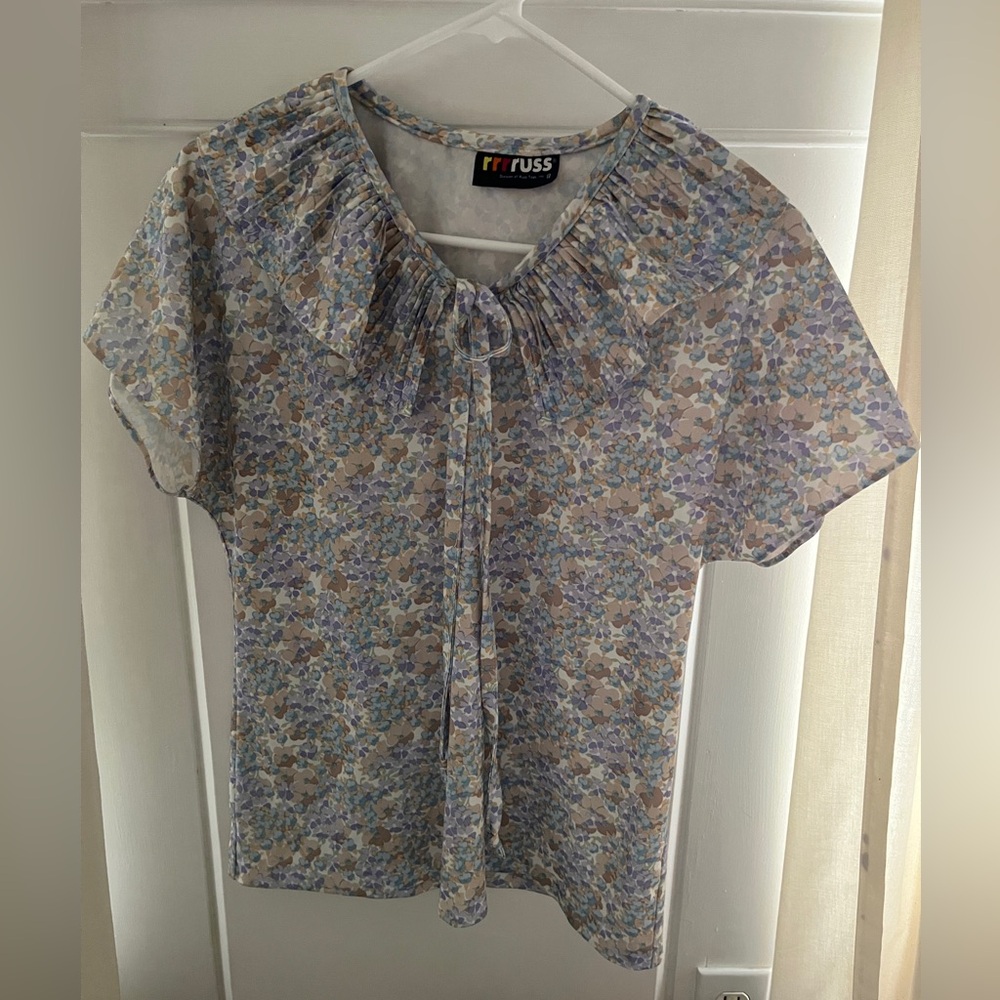 rrrruss Russ Togs Blouse Size M